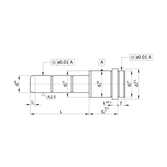 تصویر میله راهنما | D00 | Guide Pillar