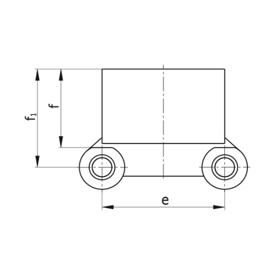 تصویر كفشک چدنی سطح كار مستطیل | CR | Rectangular Die Set