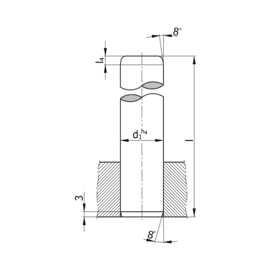تصویر میله راهنما | D013 | Guide Pillar