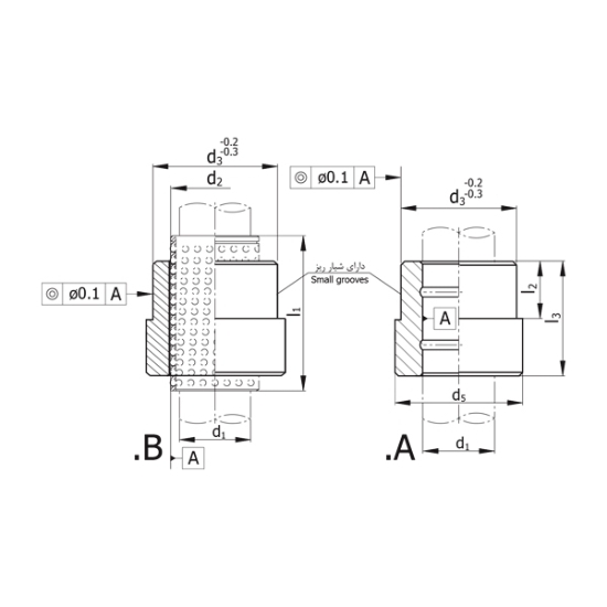 تصویر بوش راهنما | D016 | Guide Bush