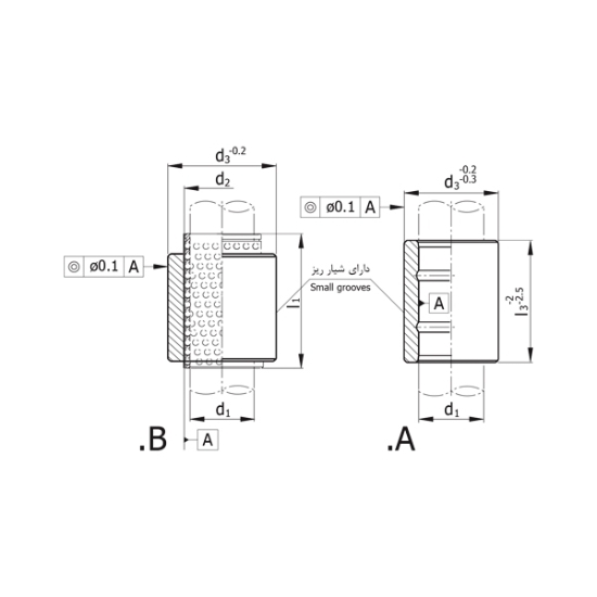 تصویر بوش راهنما | D014 | Guide Bush