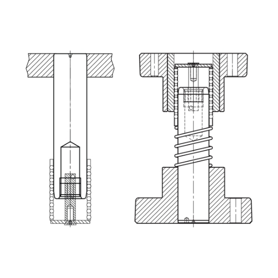 تصویر نگهدارنده قفسه ساچمه | E366 | Ball Cage Retainer