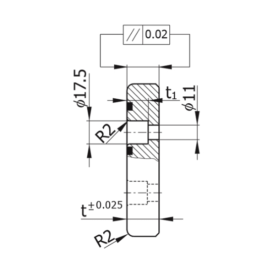 تصویر صفحه راهنما گرافیت دار | D061 | Sliding Pad D061