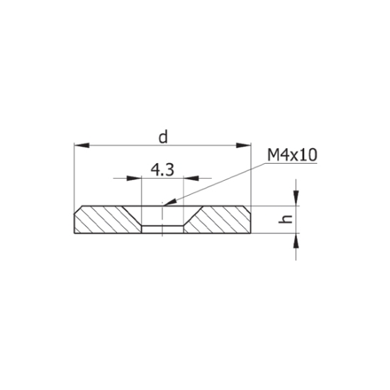 تصویر واشر فضا دهنده | D55