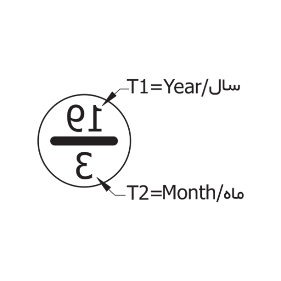 تصویر اینسرت تاریخ زن | D484