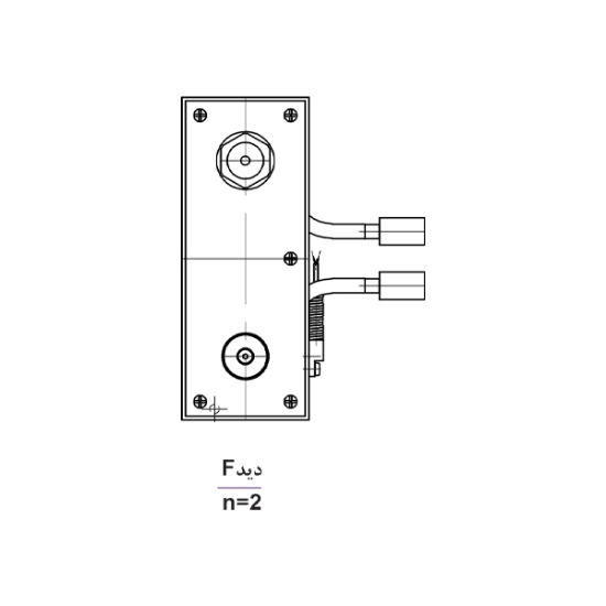 تصویر بلوک انتقال مرکز | H52410 | CENTER TRANSFER BLOCK
