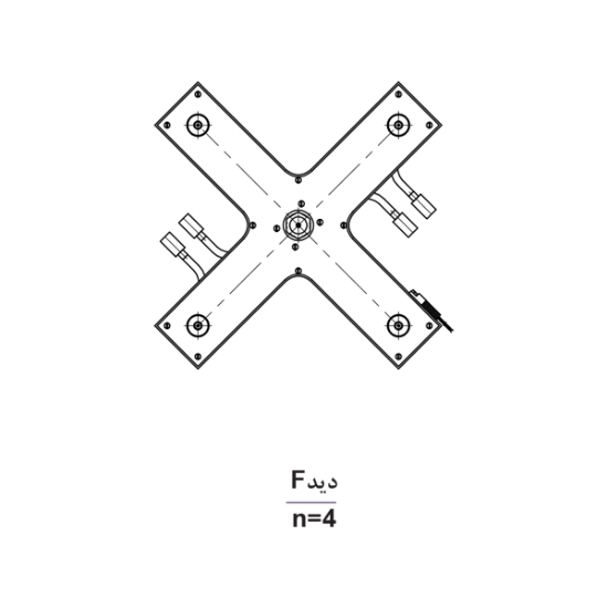 تصویر بلوک تقسیم | H52402 | Manifold Block
