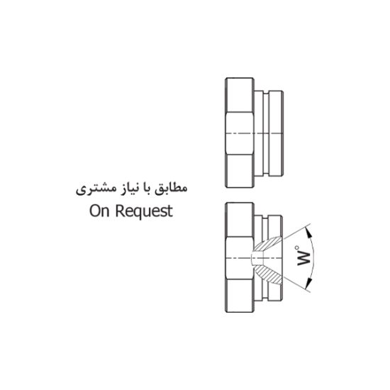 تصویر نازل های سری رها | D5368 | Raha Series Nozzle
