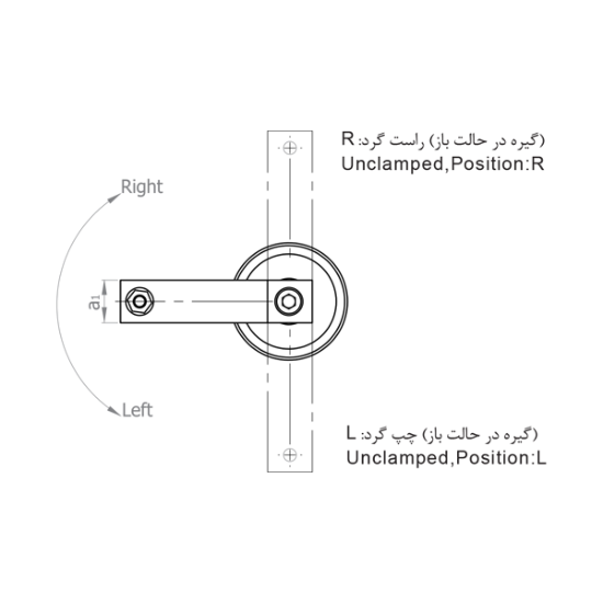 تصویر گیره چرخشی مدل PCR
