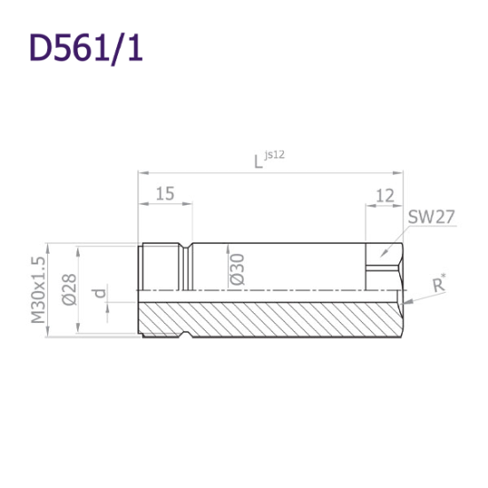 تصویر بوش انتقال | D561... | Transfer Bushing
