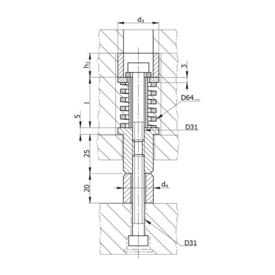 تصویر D244 واحد فنر بندی | Combination Spring and Spacer unit D244