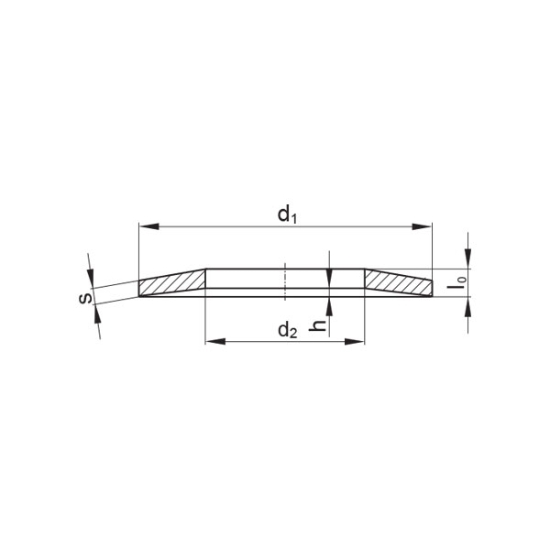 تصویر D62 فنر بشقابی | Spring D62