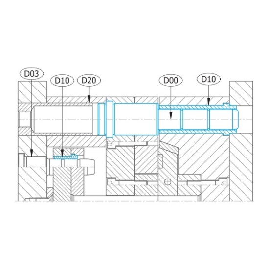 تصویر میله راهنما | D00 | Guide Pillar