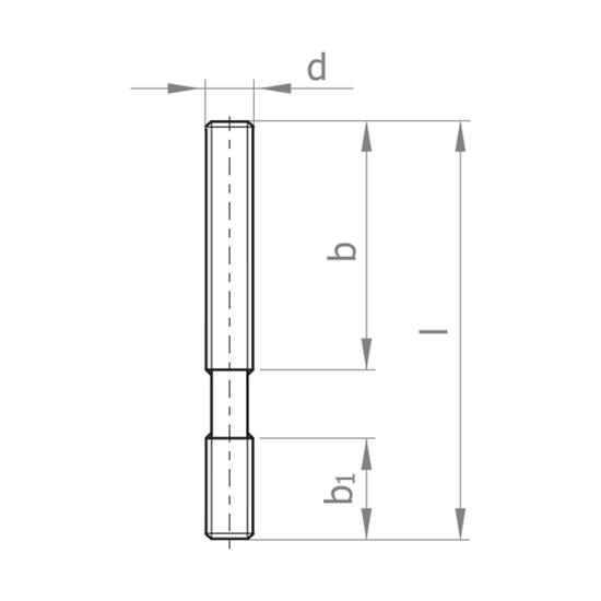 تصویر E406 پیچ دو سر رزوه | STUD E406