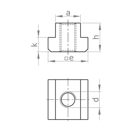 تصویر E407 مهره | TNUT E407