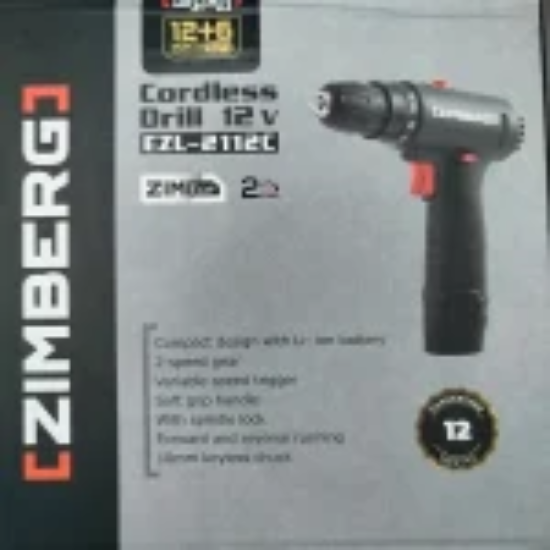 دریل پیچ گوشتی شارژی 12v مدل EZL-2112C